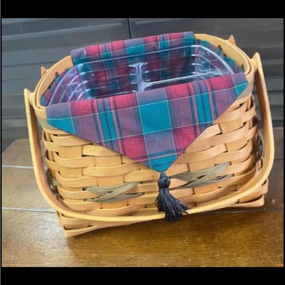 Handmade Longaberger Basket - Picture 3 of 5